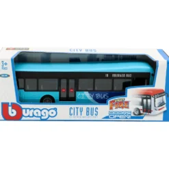 City Bus - Blå - Bburago - 19 cm