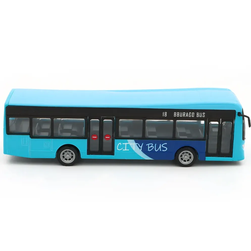 City Bus - Blå - Bburago - 19 cm