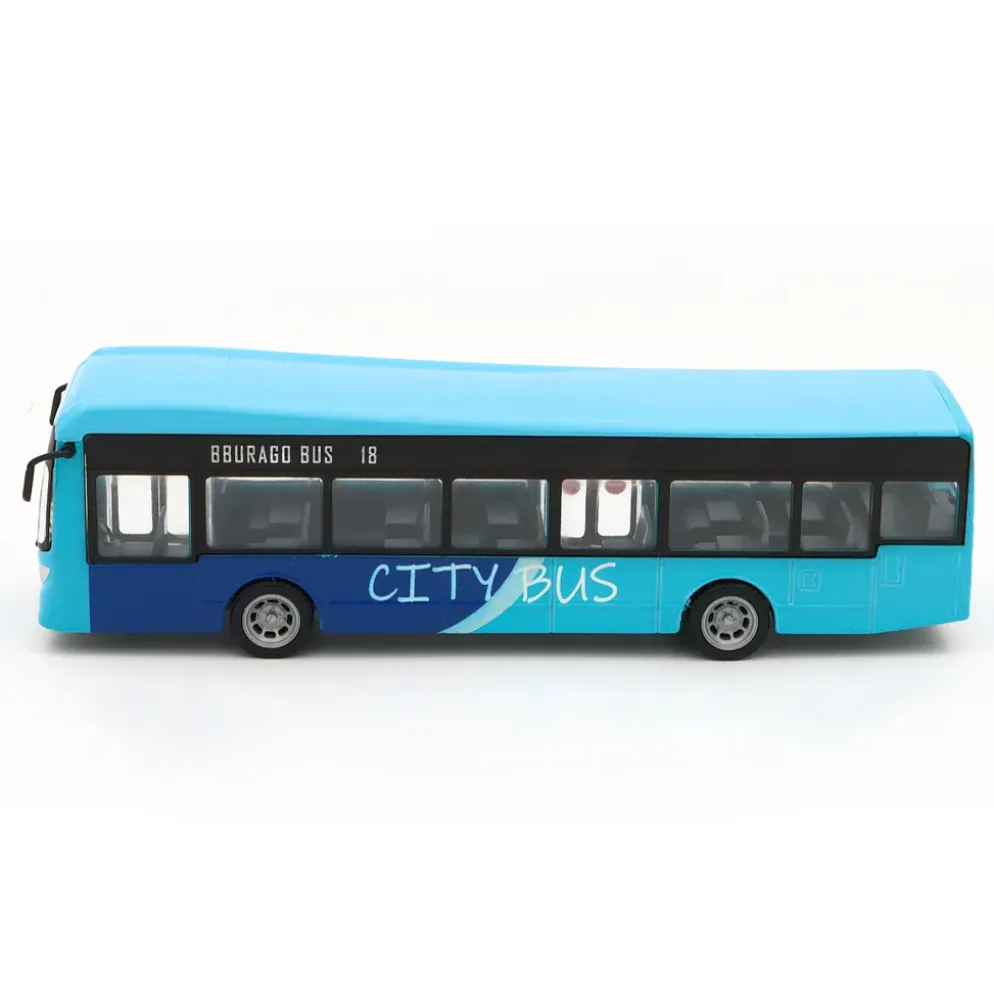 City Bus - Blå - Bburago - 19 cm
