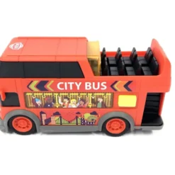City Bus - Röd Stadsbuss - Ljud och Ljus - Dickie Toys