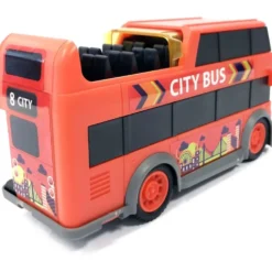 City Bus - Röd Stadsbuss - Ljud och Ljus - Dickie Toys