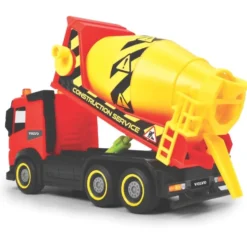 City Truck - Betongbil - Röd - Volvo - Dickie Toys - 19 cm