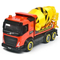 City Truck - Betongbil - Röd - Volvo - Dickie Toys - 19 cm