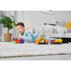 City Truck - Betongbil - Röd - Volvo - Dickie Toys - 19 cm