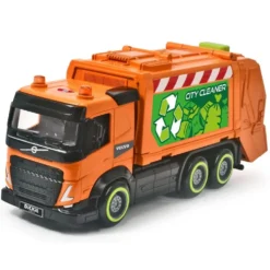 City Truck - Sopbil - Volvo - Dickie Toys - 22 cm