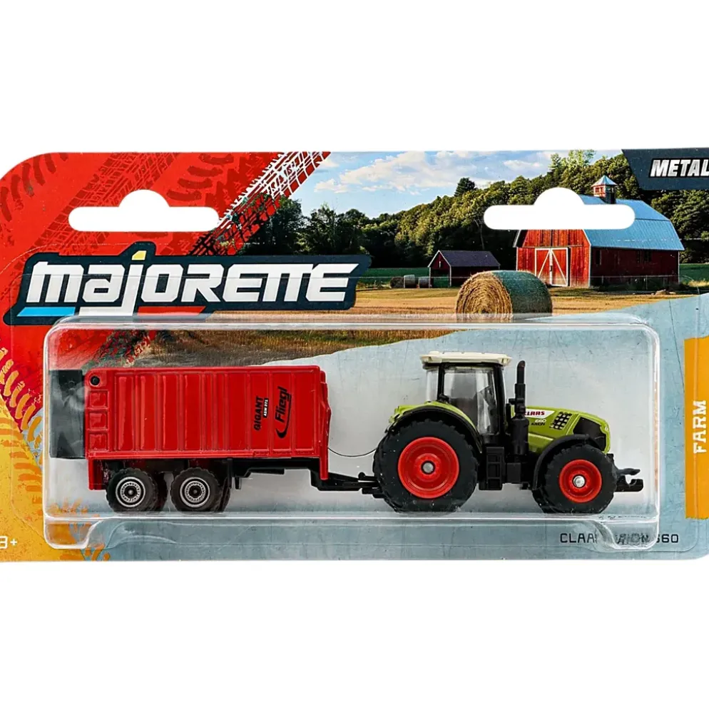 Claas Arion 660 med Fliegl-trailer - Farm - Majorette