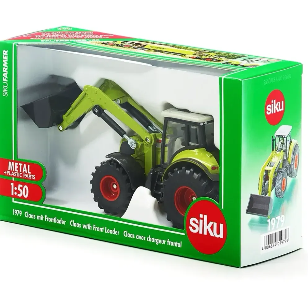 CLAAS Axion 850 med Frontlastare - 1979 - Siku - 1:50