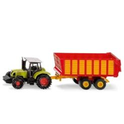 Claas - Traktor med ensilagevagn - 1650 - Siku - 1:87