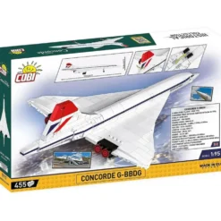 Concorde G-BBDG - British Airways - Byggklossar - 1917 - COBI - 1:95
