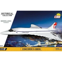 Concorde G-BBDG - British Airways - Byggklossar - 1917 - COBI - 1:95