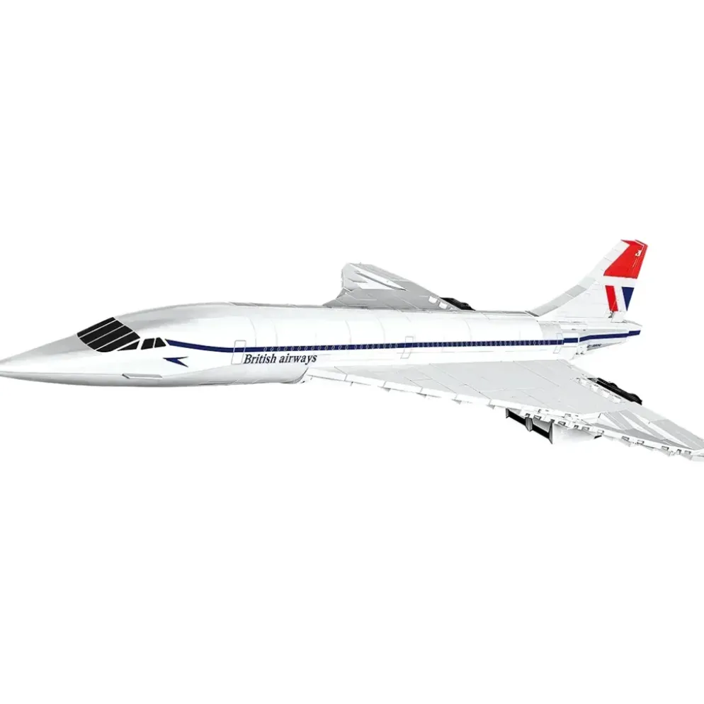 Concorde G-BBDG - British Airways - Byggklossar - 1917 - COBI - 1:95