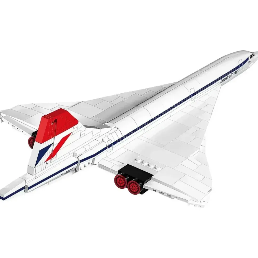 Concorde G-BBDG - British Airways - Byggklossar - 1917 - COBI - 1:95