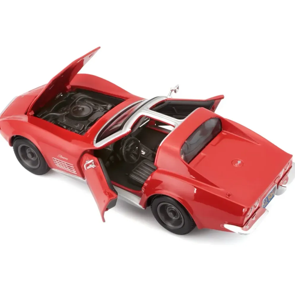 1970 Corvette - Chevrolet - Röd - Maisto - 1:24