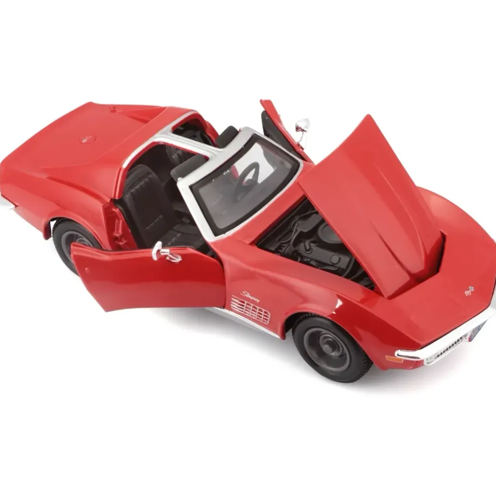 1970 Corvette - Chevrolet - Röd - Maisto - 1:24