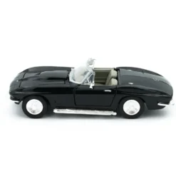 1967 Corvette - Chevrolet - Svart - Motormax - 1:24