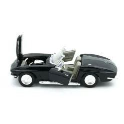1967 Corvette - Chevrolet - Svart - Motormax - 1:24