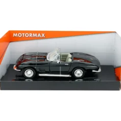 1967 Corvette - Chevrolet - Svart - Motormax - 1:24