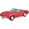 1967 Corvette (C2) - Röd - Motormax - 1:24