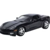 2005 Corvette C6 - Svart - Motormax - 1:24