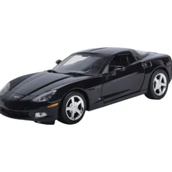 2005 Corvette C6 - Svart - Motormax - 1:24