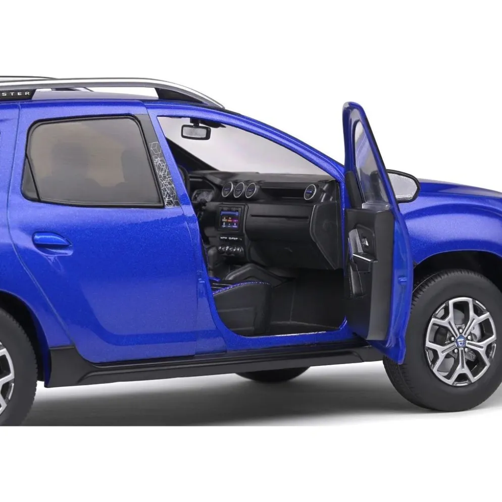 Dacia Duster - 2018 - Blå - Solido - 1:18