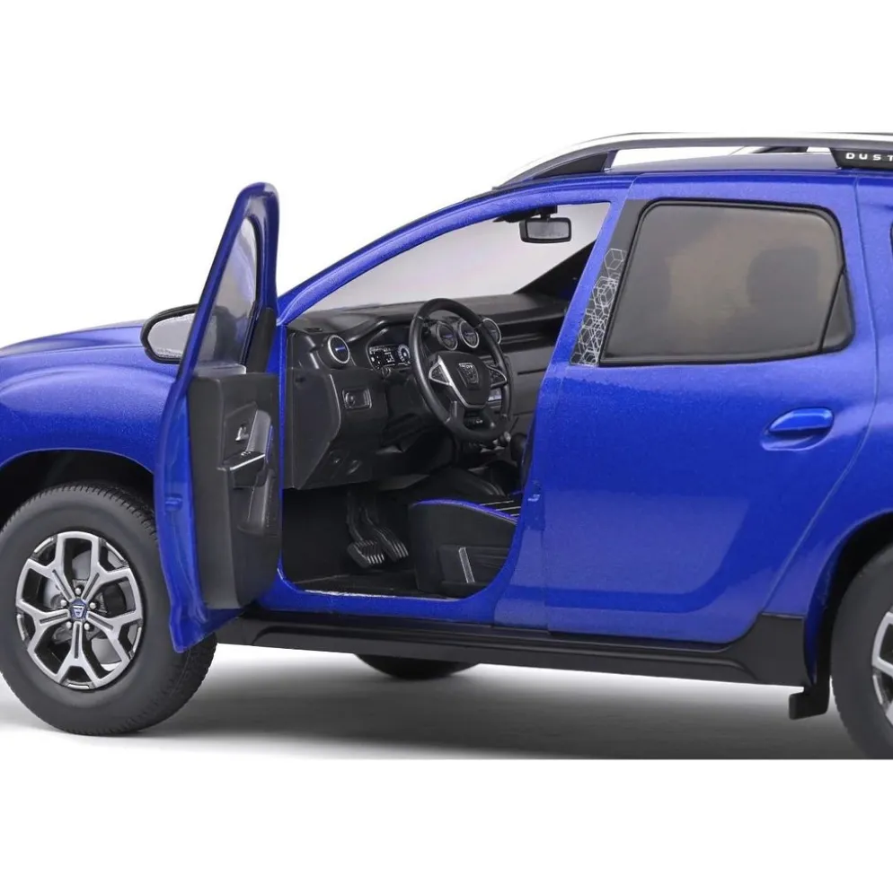 Dacia Duster - 2018 - Blå - Solido - 1:18