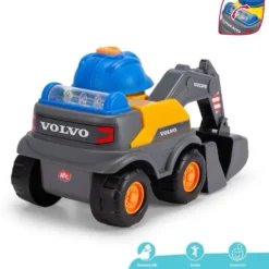 Danny Digger - Volvo Grävmaskin - Motor och Ljus - ABC