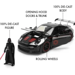 Darth Vader & Porsche 911 GT3 RS (992) - Star Wars - Jada Toys - 1:24
