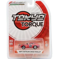 1971 Datsun 240Z Rally - Tokyo Torque - GreenLight - 1:64