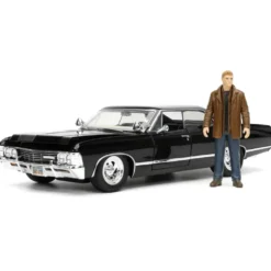 Dean Winchester & 1967 Chevrolet Impala SS - Supernatural - Jada - 1:24