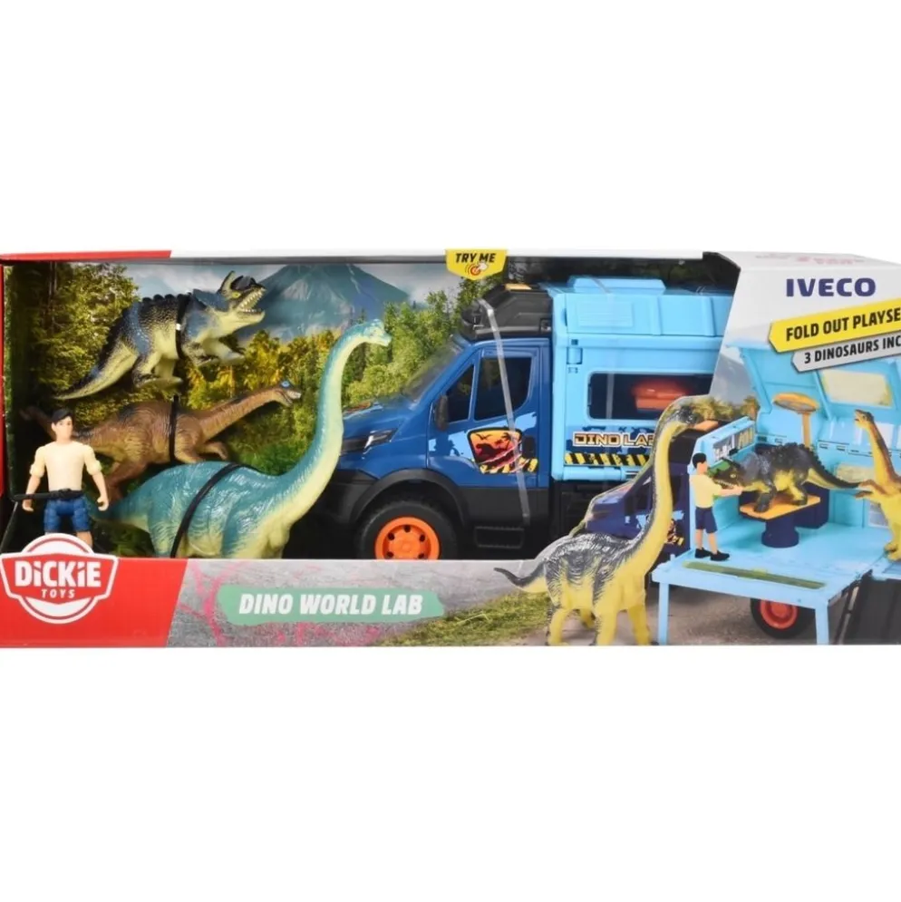 Dino World Lab - Iveco - Dickie Toys