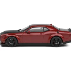 Dodge Challenger Demon - 2018 - Röd - Solido - 1:43