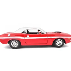 1970 Dodge Challenger R/T Coupe - Röd - Maisto - 1:24