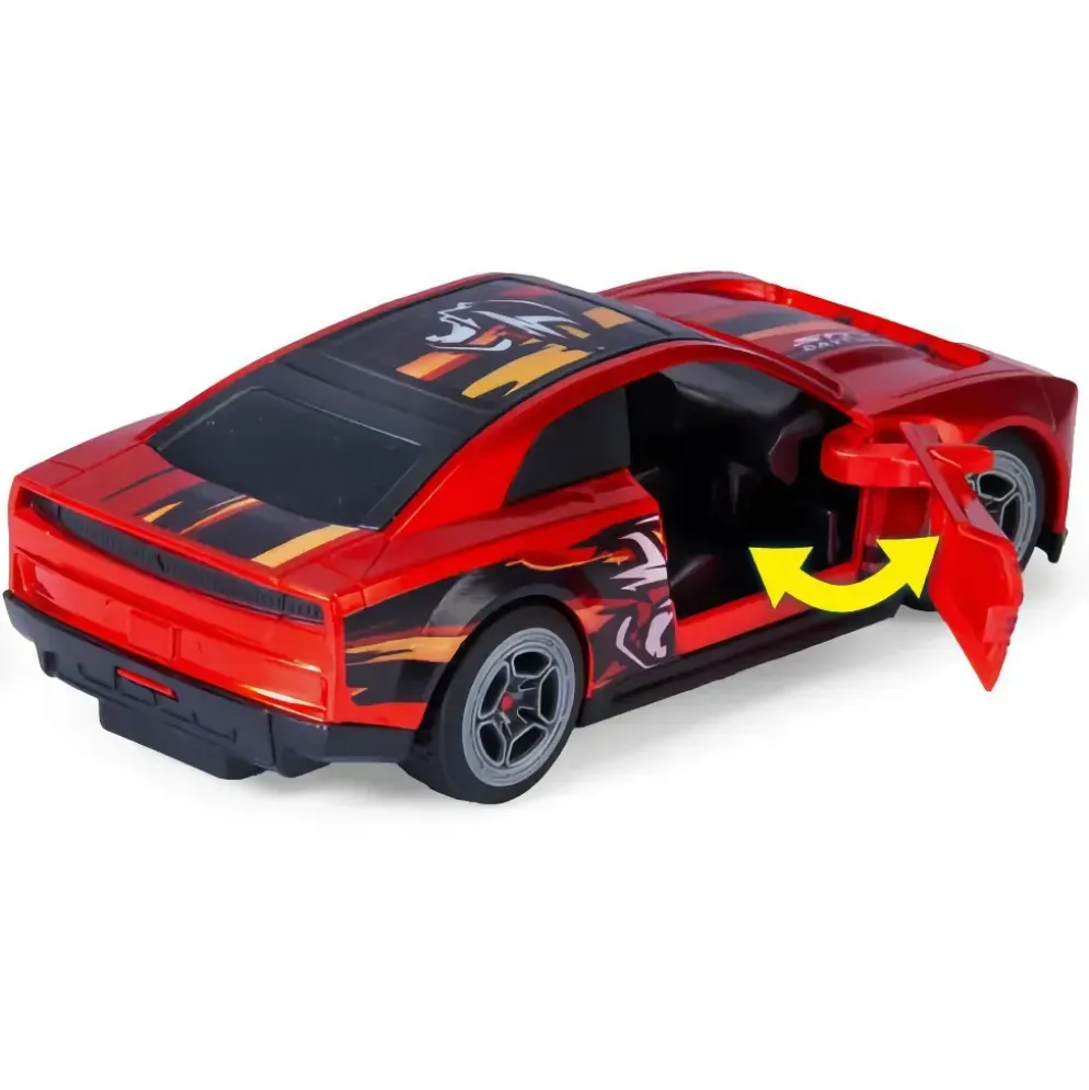 Dodge Charger Daytona SRT Concept - Röd - Dicke Toys - 14 cm