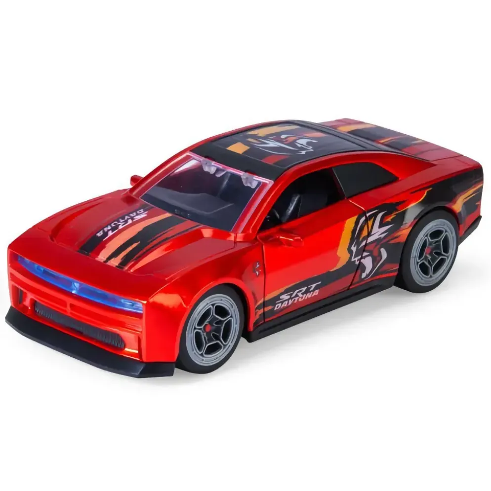 Dodge Charger Daytona SRT Concept - Röd - Dicke Toys - 14 cm