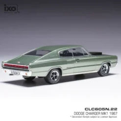 Dodge Charger MK1 - 1967 - Grön - Ixo Models - 1:43