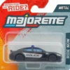 Dodge Charger - Polis - Svart - Street Cars - Majorette