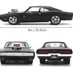 1970 Dodge Charger R/T - Mattsvart - Fast & Furious - Jada - 1:24