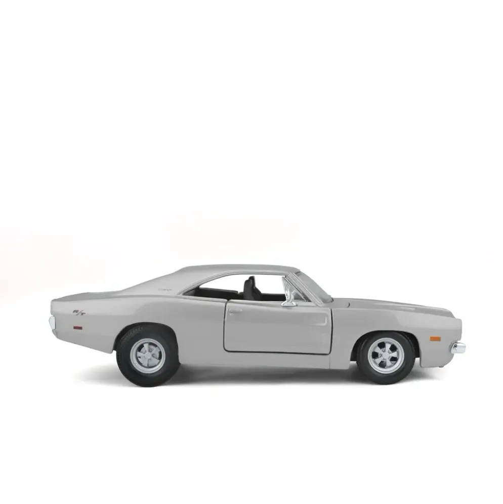 1969 Dodge Charger R/T - Silver - Maisto - 1:25