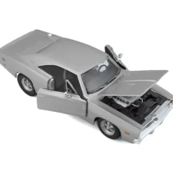 1969 Dodge Charger R/T - Silver - Maisto - 1:25
