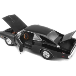 1969 Dodge Charger R/T - Svart - Maisto - 1:18