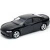 2016 Dodge Charger R/T - Svart - Welly - 1:24