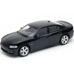 2016 Dodge Charger R/T - Svart - Welly - 1:24