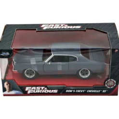 Dom's Chevy Chevelle SS - Grå - F&F - Jada Toys - 1:24