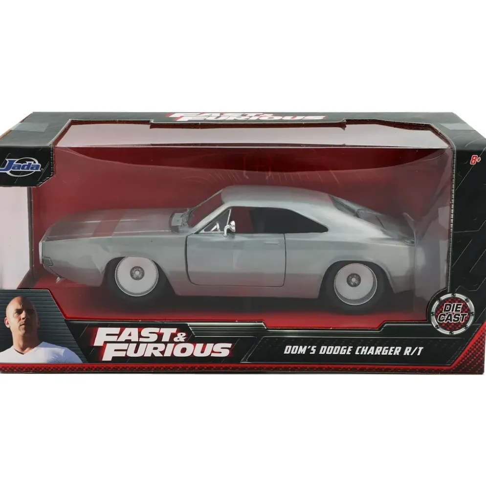 Dom's Dodge Charger R/T - Zamac - F&F - Jada - 1:24