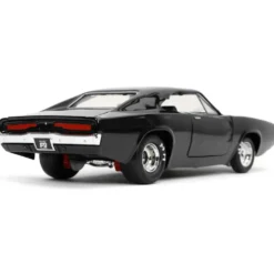 Dom's Dodge Charger 500 - Svart - 1968 - Fast & Furious - Jada - 1:24