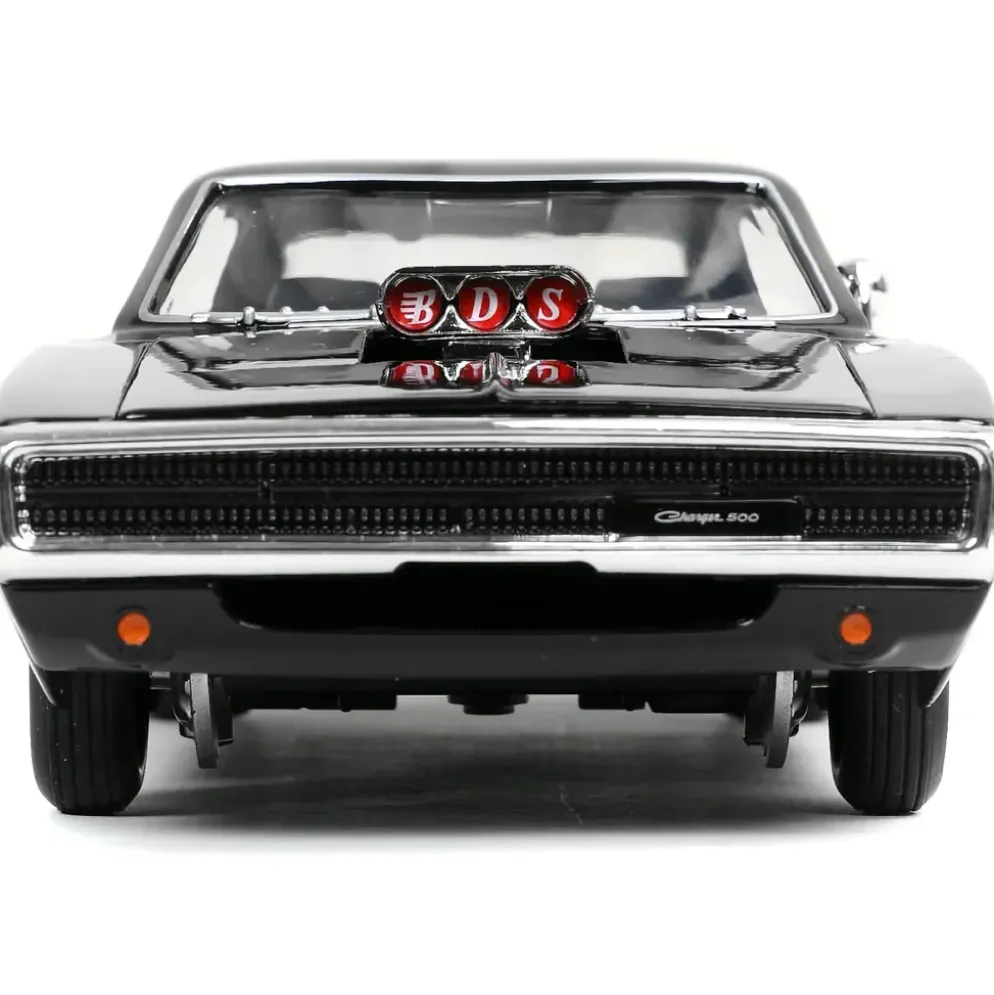 Dom's Dodge Charger 500 - Svart - 1968 - Fast & Furious - Jada - 1:24