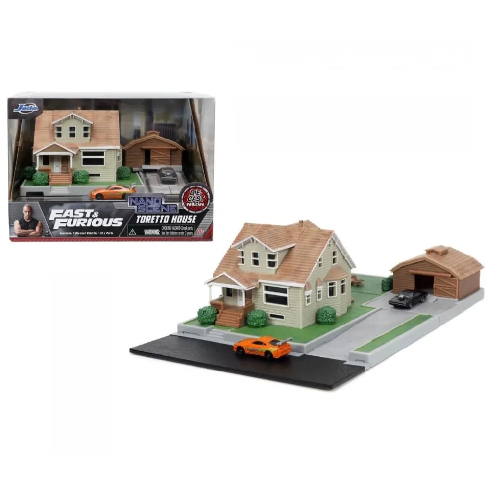 Dom's House Fast & Furious - Diorama Nano Scene - Jada Toys