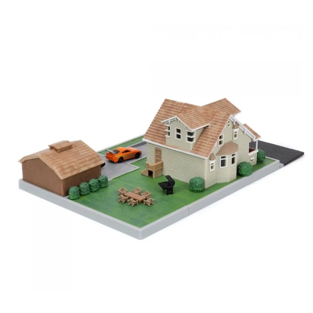 Dom's House Fast & Furious - Diorama Nano Scene - Jada Toys