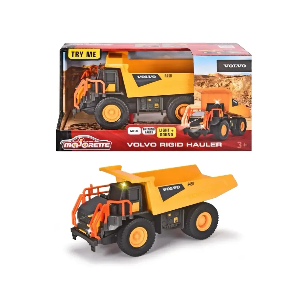 Dumper - Volvo Rigid Hauler - Majorette Grand Series
